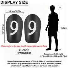 1 Pair - Football Shin Guards, Premium Material, Extra Large & Thick, Durable & Sturdy, Leg Protection, Unisex, Comfortable Fit - Multicolor - View 1