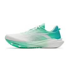 Anta Plastic Pioneer 2 Men's Nitrogen Technology Running Shoes Professional Competitive Training Carbon Plate Shock Absorption Sports Shoes - Paper White/Thousand Mountains Green-7 - View 6