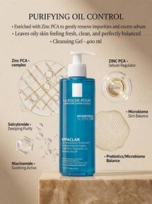 La Roche-Posay Effaclar Purifying Cleansing Gel 400 ml - 彩色 - 查看 2