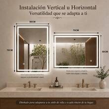 Bathroom Mirrors - Black - View 2