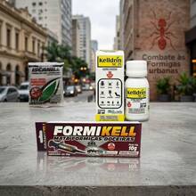 Pra Formiga - Kit Formicida Kelldrin SC 30ml + Gel Formikell 10g + Iscanil Granulada Cortadeiras Saúvas 50gr - C - Visão 1