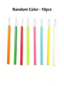10/5/1pc Multicolor Cylinder Sewing Threader Set, DIY Sewing Accessories, Easy-To-Use Threader, Bead Threader, Suitable For Elderly, Great Gift For Family And Friends On Mother's Day, Wedding Season, Graduation Season - Multicolor - View 15
