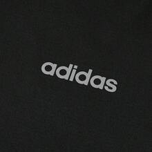 Adidas Pure Cotton Casual Short Sleeve T-Shirt Summer New Breathable Top Tee - Black - View 5