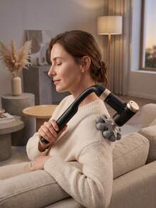 Massage Gun, Electric Body Massager With 8 Massage Heads, Handheld Deep Tissue Massager For Back, Neck, Shoulders, Legs & Arms, Portable Muscle Massager For Home, Workout & Daily Relaxation - View 2