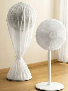 3pcs Fan Dust Cover, All-Season Dust Cover, Home And Office Dust Cover, Easy To Use, Universal Size - A - View 1
