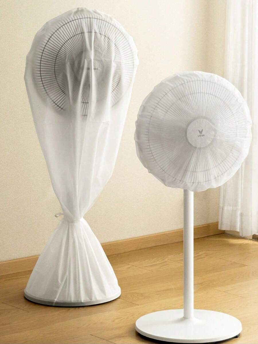 3pcs Fan Dust Cover, All-Season Dust Cover, Home And Office Dust Cover, Easy To Use, Universal Size - A - View 1