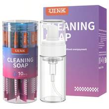 Contains 10 Individually Packaged Small Bags And One Foam Pump Bottle; Compact And Portable, Convenient For Carrying. Specifically Designed For Cleaning Tattoos And Skin-Gentle And Non-Irritating, Thorough Cleaning. - Multicolor - View 1