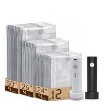 Air Vacuum Bags & Pumps - Light Grey - View 10