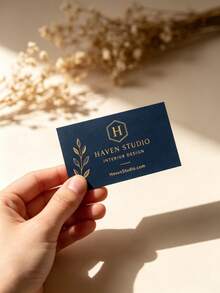 20/200/500/1000pcs Customized Double-Sided Business Cards, Personalized Business Card Printing, Customizable Your Design, Professional Printed Business Cards, Unique Brand Logo Cards, Company Brand Promotion, Corporate Events And Daily Business Use, Christmas, Special Occasions - Multicolor - View 3