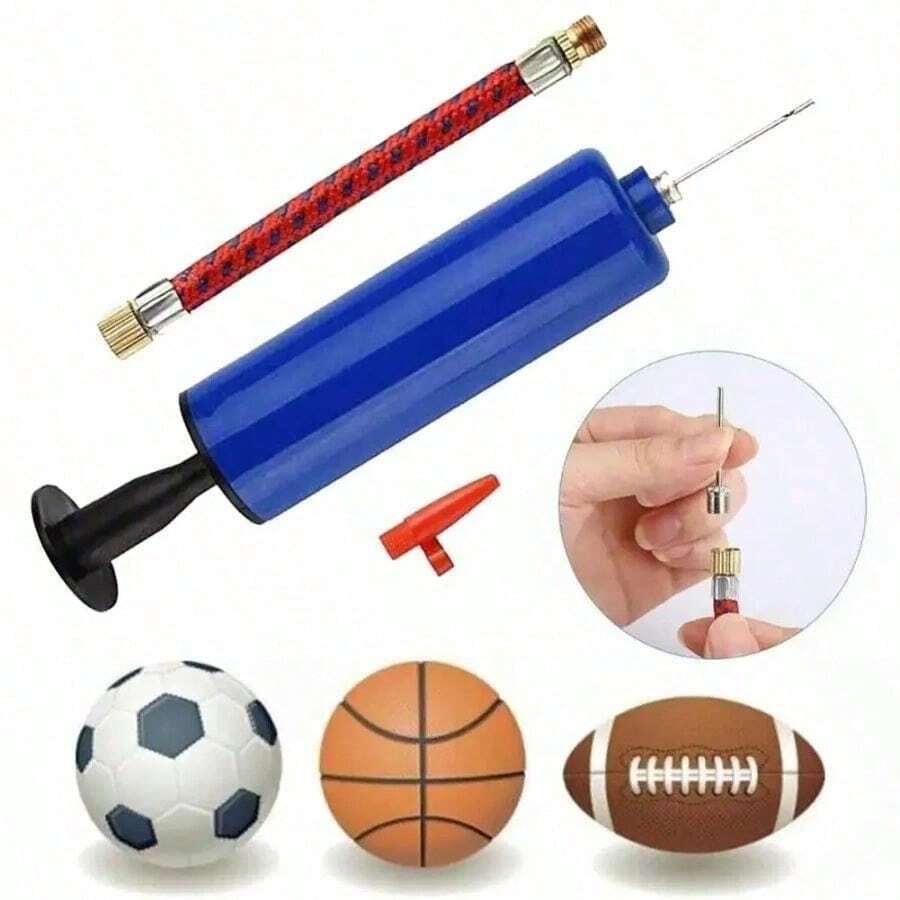 Multiple Colors Are Available For Selection 10Pcs/Set Portable Mini Hand Air Balls Pump Inflator Inflatable Kit With Needle For Soccer Basketball Football Volleyball Balls - Multicolor - View 1
