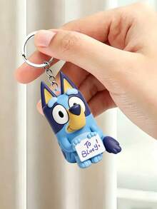 MASSDI Dual Design Themed Key Chain Set, Exquisitely Sculpted Silicone Ornaments With Party Crown Family And Text Sign, Reinforced Metal Chain Connectors, Accessory For Fan Collectibles And Gift Selection - Multicolor - View 5