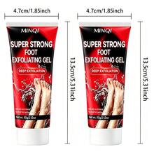 2PCS Super Strong Foot Exfoliating Gel, Instant Deep Exfoliation, Targets Dry Skin, Smooths Feet, Helps Remove Impurities, Gel Texture With Gentle Rubbing, Refreshing Clean Feel, Mild & Non-Irritating, For Home SPA Use, Suitable For Dry, Cracked Heels And Rough Skin - 2pc - View 5
