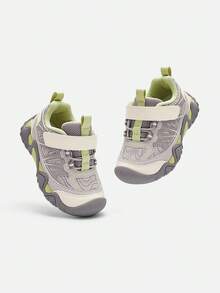 Balabala Baby Colorful Walking Shoes Soft Supportive Footwear Stylish Wear For Infant Boys Girls Winter Daily Wear - Grayish White - View 4