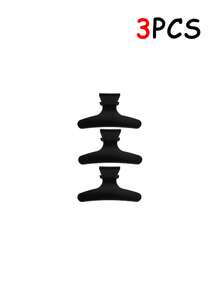12/3pcs Butterfly Hair Clips Hair Styling Tools Hair Clips For Hair Salon Photography Studio Makeup Shop School Use Portable - Multicolor a - View 8