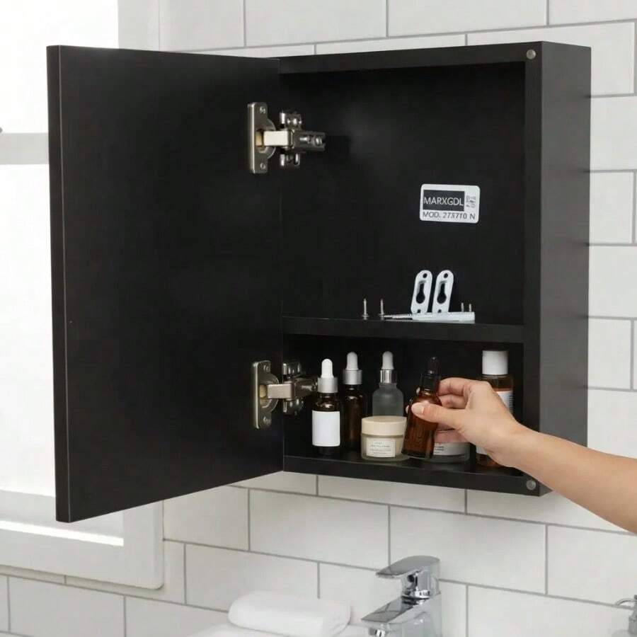 Medicine Cabinets - White - View 1