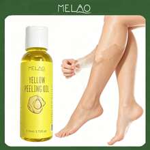 MELAO Yellow Exfoliating Oil 110ml/3.72fl.Oz, Gentle Exfoliating Body Oil, Softens Rough Skin And Removes Dead Skin Cells - 110ml - View 1