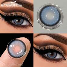 Eyeshare 1 Pair Of Blue Contact Lenses For Eyes Color Contact Lenses Diameter Of 14.5mm - Blue - View 2