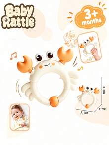 Mainan Gigitan Sensorik Bayi - Mainan Gigitan Bayi Montessori - Cocok untuk Bayi Laki-laki dan Perempuan Usia 0-3-6-9-12-18 Bulan - Mainan Gigitan Bayi - Mainan Edukasi dan Pembelajaran untuk Balita - Mainan Bayi untuk Anak Perempuan - MultiWarna - View 12