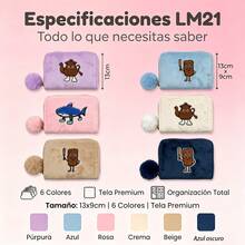 Women's Plush Wallet - LM21-rOSA - View 6