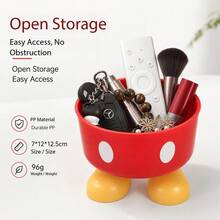 Disney Office Supplies And Stationery, Open Desktop Organizer, Your Handy Helper On The Desk, Perfect Gift Storage Bucket, Stationery Storage Bucket - Style a - View 4