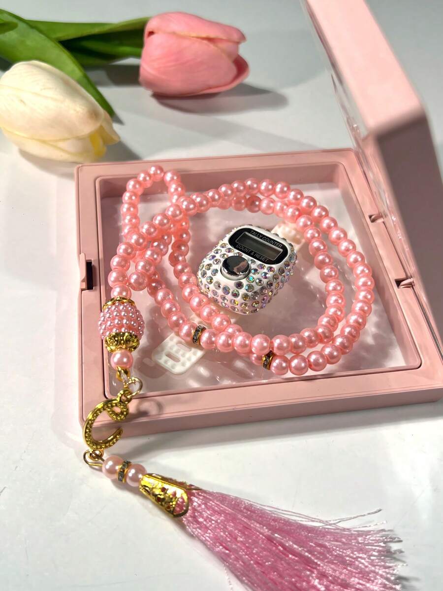 精緻迷你戒指式計數器 Tasbih,便攜輕巧配色簡約優雅 0-99999 中東阿拉伯祈禱計數器,人數計數器,多功能計數器 - 多色 - 查看 1