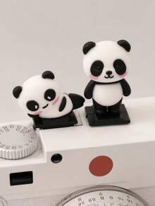 Cute Panda Hot Shoe Cover, Cartoon Panda Camera Hot Shoe Cover For DSLR Cameras, Compatible With All Cameras With Hot Shoe - View 4