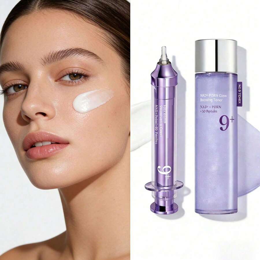 Collagen Gel Cream + Salmon DNA PDRN Pink Peptide Serum - Niacinamide ...