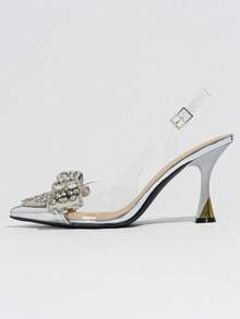 Women Pumps - Silver - View 4