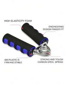 Wrist Developer Resistance Grip Trainer Portable A-Type Hand Grip Strengthener Soft Foam Hand Exerciser For Men Women For Sports Gym Home Workout Gym Essential Accessories - View 6