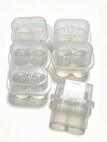 2/6PCS Ultra Mini Portable Travel Storage Boxes, 3ml Small Bottle Storage, Home Portable Medicine Bottle Storage Organizer - 3ml - View 8