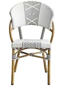 Outdoor Chairs - Black and White - View 1