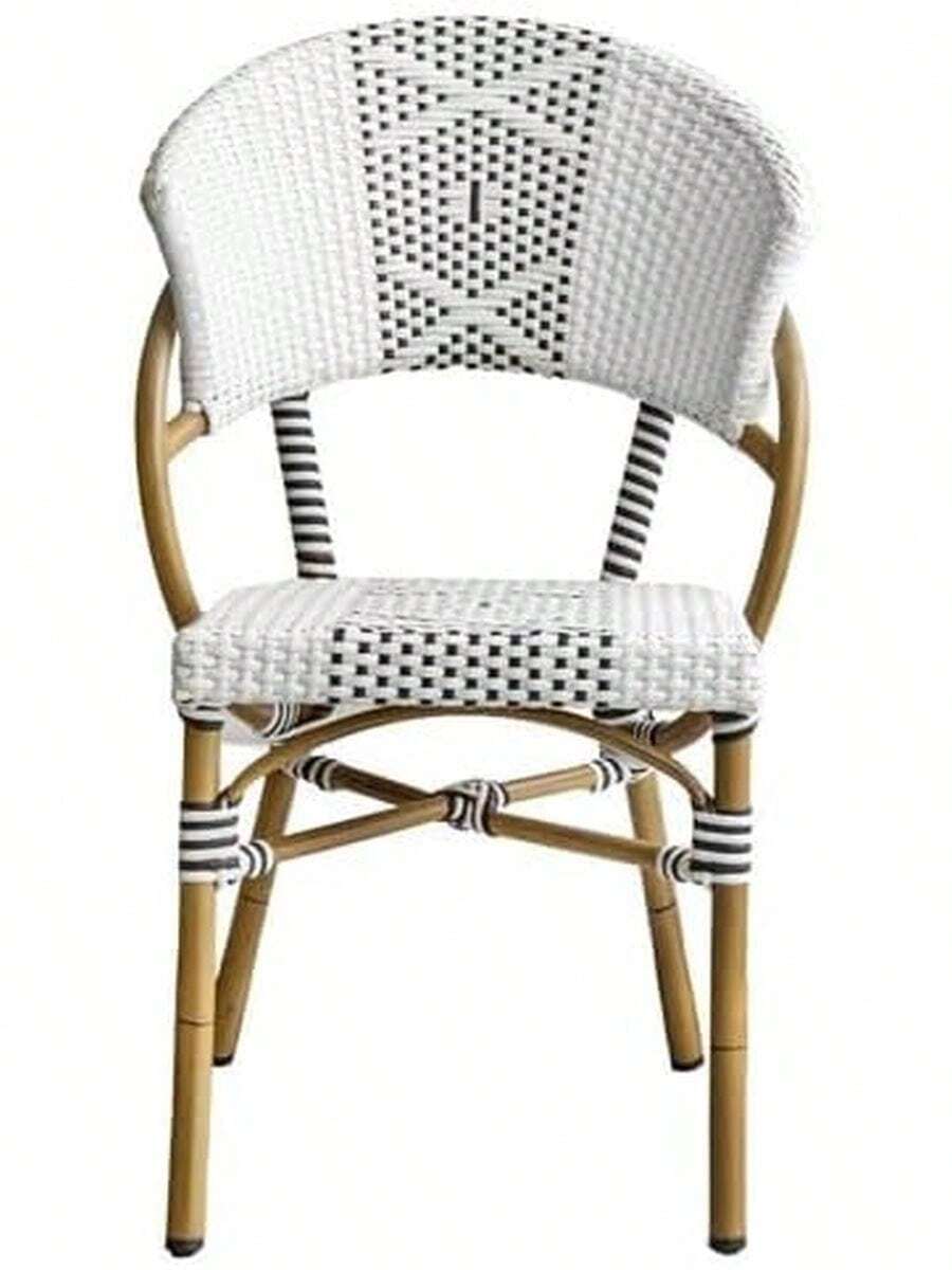 Outdoor Chairs - Black and White - View 1