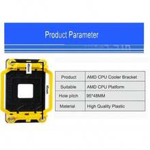 Suporte Para Cooler Socket Amd Am2 Am2+ Am3 Am3+ Fm1 Fm2 940 - Amarelo - Visão 4