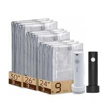Air Vacuum Bags & Pumps - Light Grey - View 2