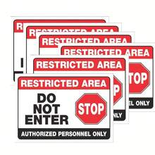 2D Vintage No Entry Warning Wooden Sign, Suitable For Yard Wall Decor, Fence, Garage, Indoor Wall Decoration, Great Gift/No Electricity Required - TM43 - View 3