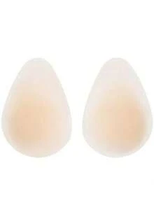 2/4pcs Women's Silicone Breast Lift Covers, Self-Adhesive Invisible Teardrop Nipple Covers For Backless, Strapless & Low-Cut Dresses - Multicolor - View 11