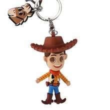 Mesuca Disney Official Licensed Toy Story Keychain, Cute 3D Silicone Cartoon Character Pendant, Woody, Buzz Lightyear, Alien Shaped Keyring, Cartoon Backpack Accessory, Suitable As A Gift. - View 7
