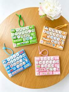 25-Key Mini Mechanical Keyboard Keychain In 4 Colors, Creative Keyboard Bag Pendant, Backpack Charm, Key Ring Holder,It Is The Best Gift For A Friend. - Multicolor - View 6