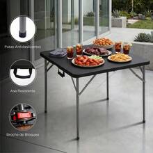 Outdoor Table - Schwarz - Übersicht 3