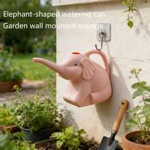 Elephant Long Spout Watering Can, Home Gardening Watering Tool For Succulents, Flowers And Potted Plants - A - View 3