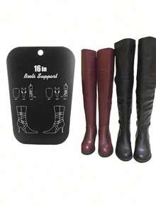 Women's High Heel Boots Shoe Rack,Long Boots Support Plate,Tall Boot Shaper, Plastic Boot Support Inserts,Support Boots Shape To Prevent Deformation, Suitable For Women's Boots, Leather Boots, Straight Boots ,Elastic Extender For Women Boots - Multicolor - View 4