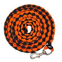 2m Braided Horse Lead Rope With 360° Rotating Metal Snap Hook, Nylon Woven Horse Lead Rope, Outdoor Horse Training, Grazing, Tethering, Equestrian Lead Equipment - Horse Lead Rope - View 14