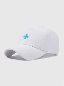 1pc Fashion Geometric Print Casual Baseball Cap, Versatile Vintage Style, Adjustable Size, Lightweight Sun Protection, Suitable For Most Occasions - Multicolor - View 5