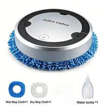 Automatic Mopping Robot, Wet & Dry Cleaning, Simulated Hand Rotating Mopping, Auto Path Cruise, Auto Escape, Low Noise, Ultra Low Power Consumption, Dust Adhesion No Dust Raising, Spray Humidification For Home Hardwood Tile Floor - Robot Vacuum Cleaner - View 14
