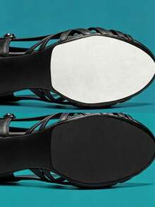 1pc/1pair Square Oval Anti-Slip Dance Shoe Sole Pads, Trimmable, Easy Rotation, Forefoot And Heel Pads, Suitable For Latin Dance Shoes And High Heels - Multicolor - View 5