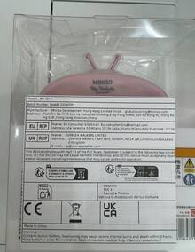 MINISO Sanrio Licensed TV-Shaped Night Light, Cute 3D Character Desk Lamp, Bedroom Tabletop Decor, Birthday And Holiday Gift For Girls - - Pink - View 8