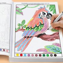 Buku Aktivitas Menghubungkan Titik, Labirin, dan Mewarnai 48 Halaman, Buku Aktivitas Menghubungkan Titik untuk Melatih Otak, Koordinasi Mata-Tangan, dan Meningkatkan Perhatian - MultiWarna - View 9