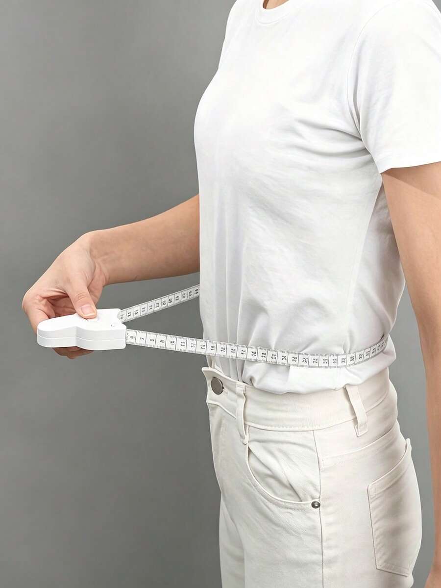 1/3pcs Automatic Retractable Body Measuring Tape, Lockable Self-Tightening Measuring Tape, High Precision Body Measuring Ruler, Portable Waist, Hip, Thigh, Abdomen Measuring Tool, Soft Flexible Body Measuring Tape With Locking Mechanism, Fitness Body Shaping Tracking Ruler, Lightweight Compact Daily Measuring Instrument, Multi-Functional Home Fitness Accessory, Suitable For Weight Management, Fitness Training, Daily Body Data Recording, Personal Health Monitoring And General Home Measurement