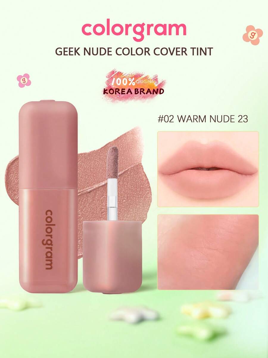 Colorgram NEW Soft 系列唇部底妝 02，適用於口紅與唇彩的平滑底妝，不乾燥且輕盈，增強唇色鮮豔度，持久不易褪色，日常唇部護理，韓系美妝，韓系化妝品，節日禮物，5g/0.17 Oz