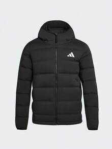 Adidas Men's HELIONIC S HD J Down Jacket - Thick Down Jacket - Short KH3993 - Black - View 3